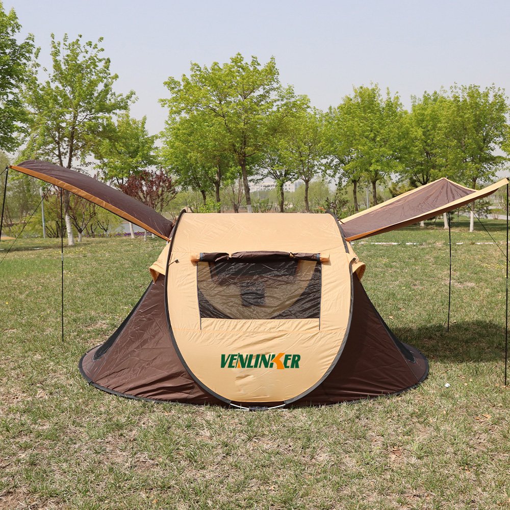 Foldable easy portable custom logo tent sun shade shelter for camping events with air vent Foldable easy portable custom logo tent sun shade shelter for camping events with air vent