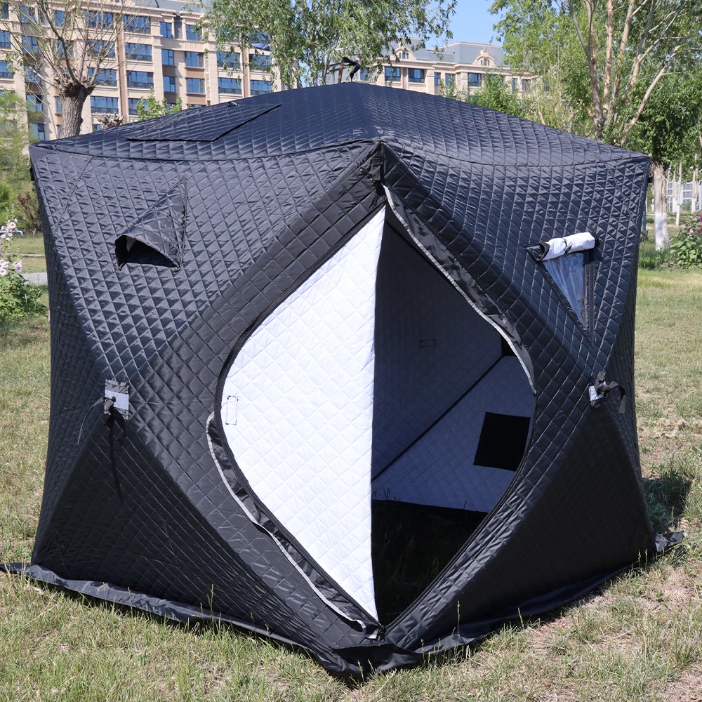 Ice fishing tent Shelter for camping sauna insulated with collapsible Fishable Ice fishing tent Shelter for camping sauna insulated with collapsible Fishable