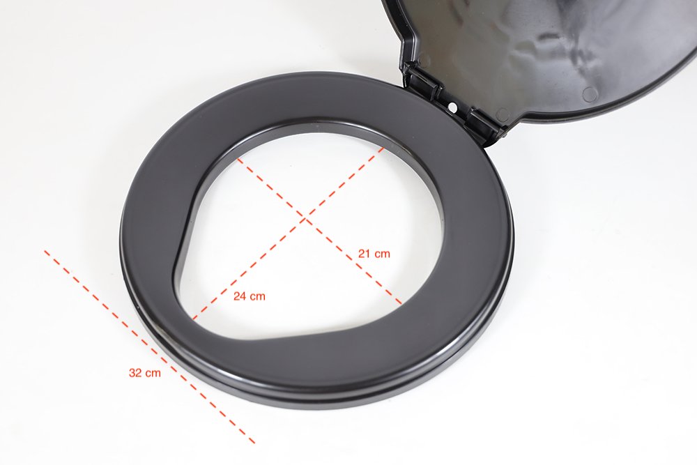 Outdoor portable toilet bucket lid Outdoor portable toilet bucket lid