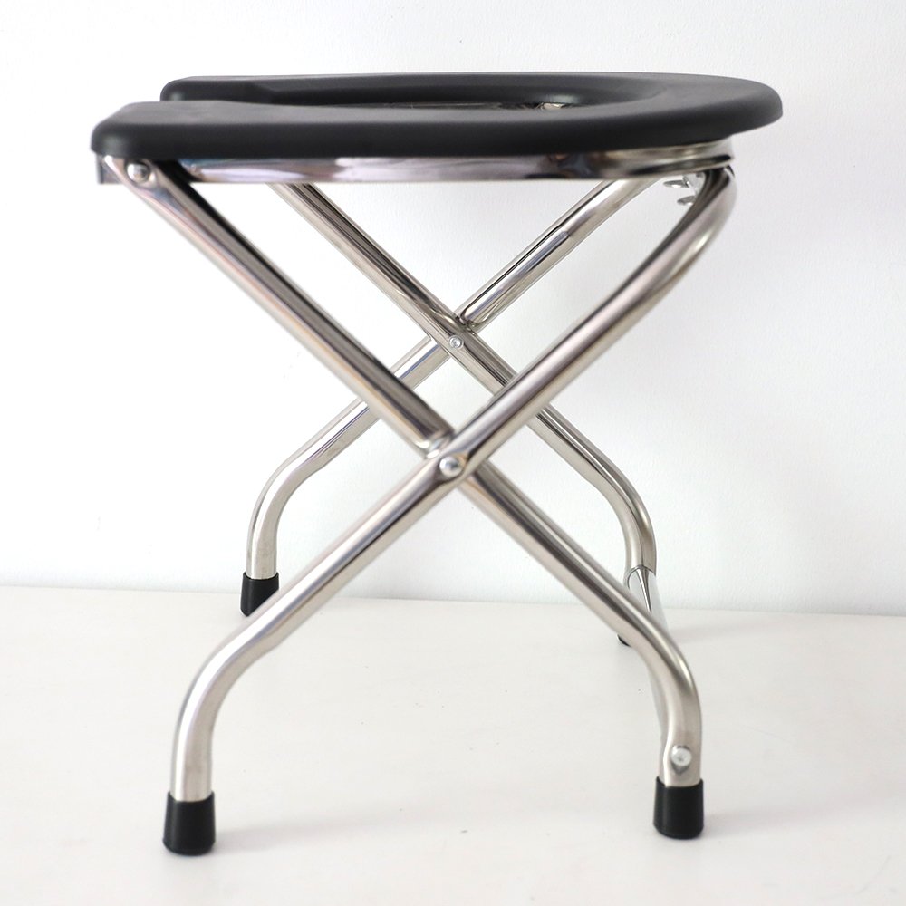 Half circle bent legs outdoor toilet Half circle bent legs outdoor toilet