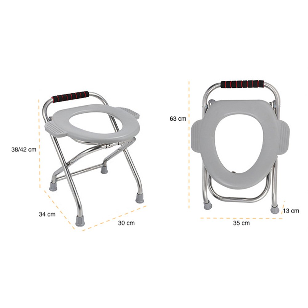 Outdoor toilet with full circle curved legs Outdoor toilet with full circle curved legs