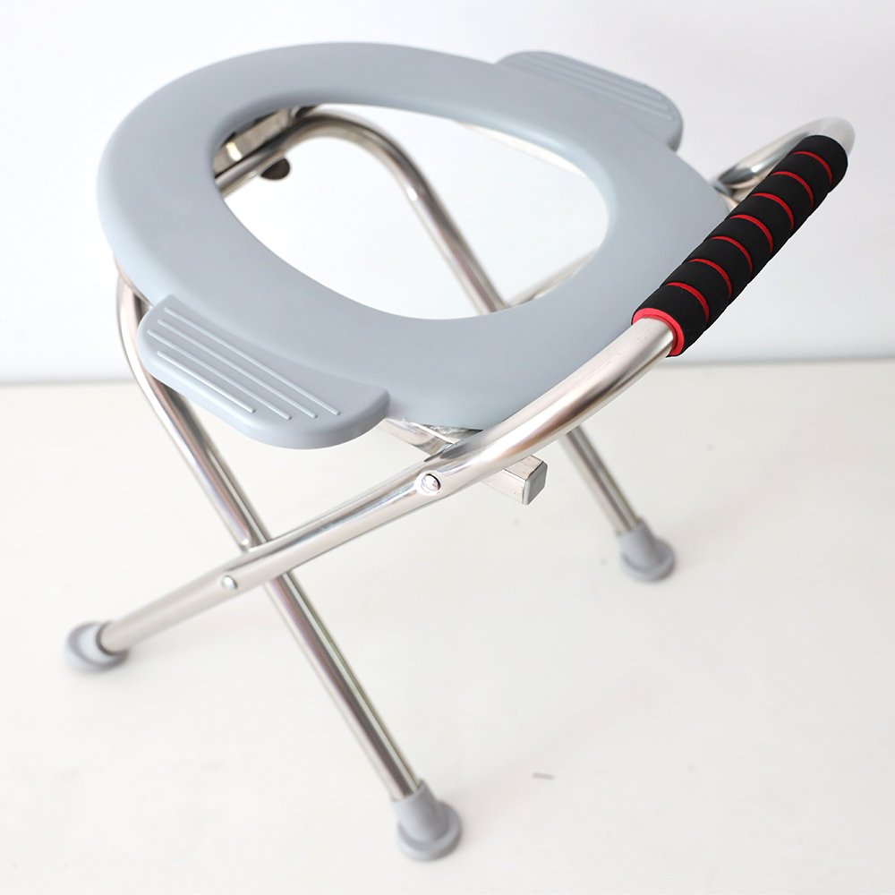 Portable straight leg outdoor toilet without beam Portable straight leg outdoor toilet without beam